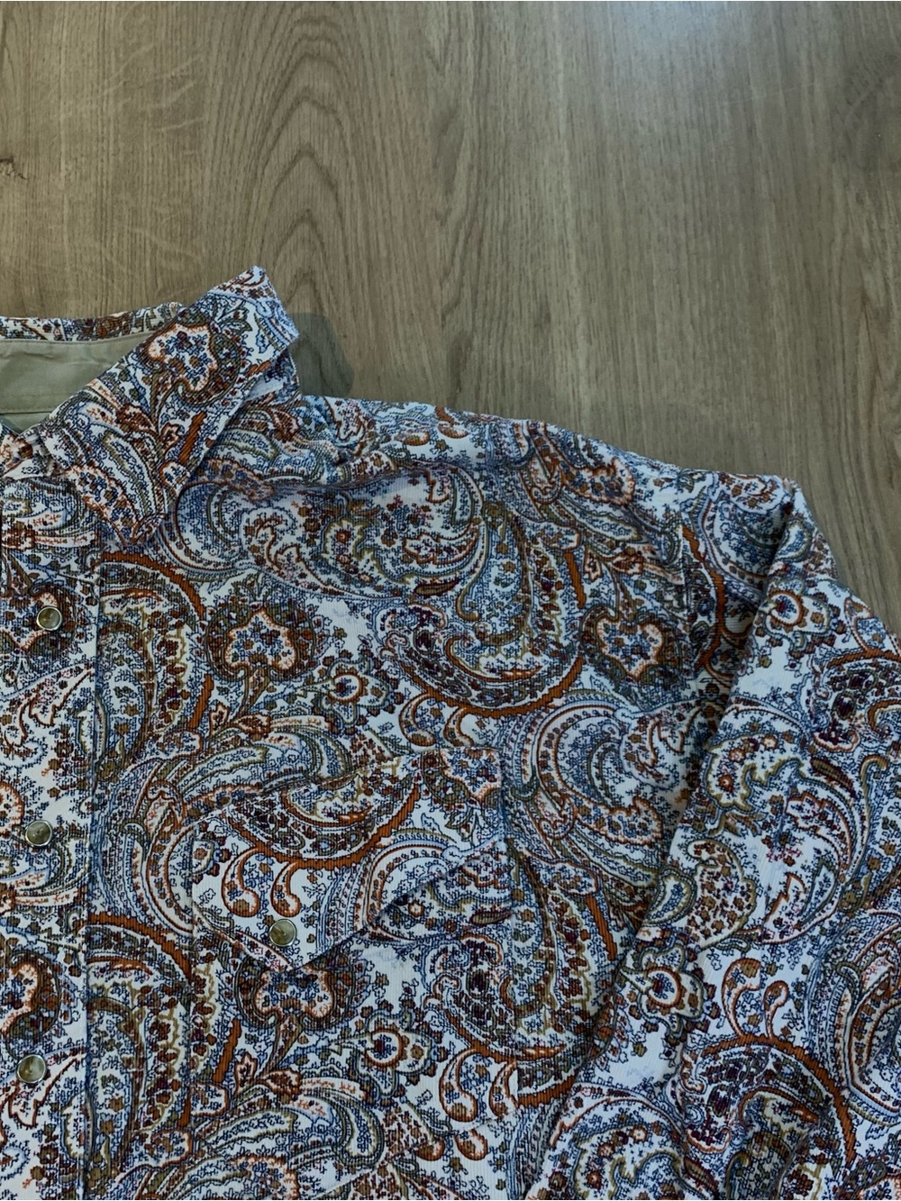 Wrangler Twenty X (20X) Men's Western Paisley Snap Button